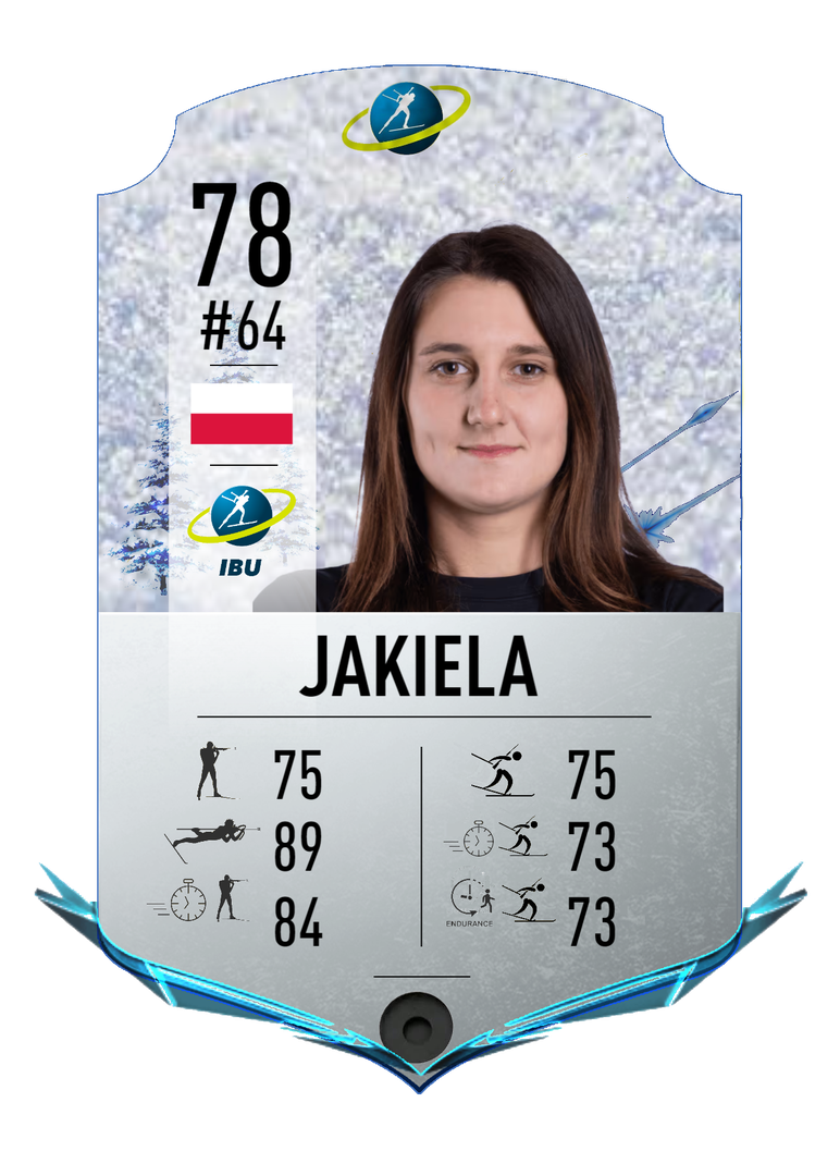 Joanna Jakiela - Final normal card 2022-2023 - Biathlon Cards