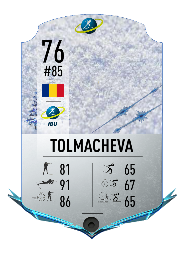 Anastasia Tolmacheva - Final normal card 2022-2023 - Biathlon Cards