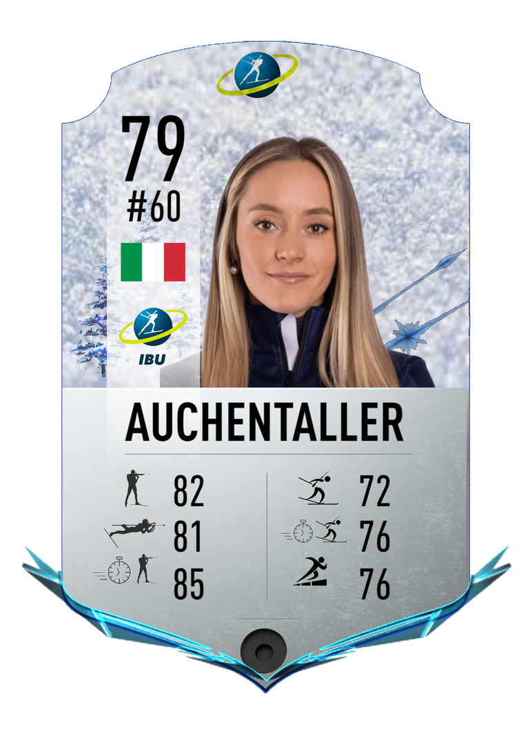 Hannah Auchentaller - Final normal card 2023-2024 - Biathlon Cards